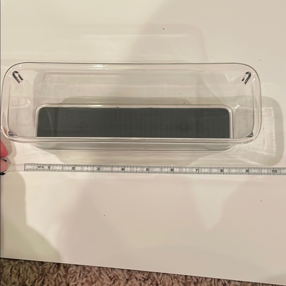 Clear Rectangular Storage Container (2) - Picture 4 of 5